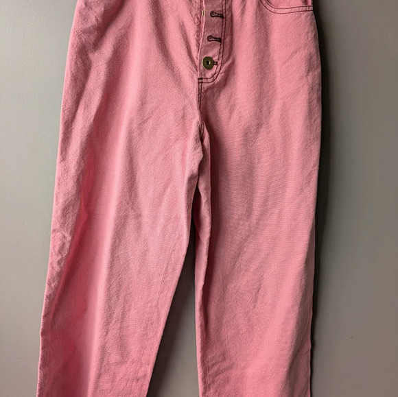Kate Spade Heather Basket Weave Pant in Raspberry. Sz 2 - Picture 3 of 9